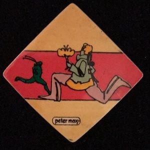 Psychedelic Peter Max Pin ( Yellow Submarine)